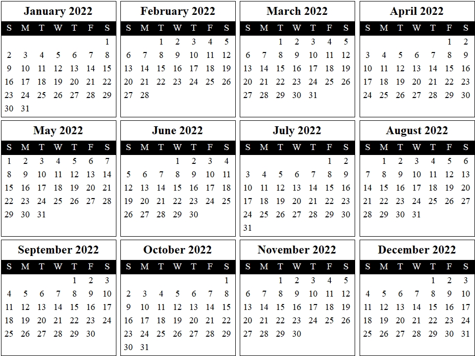Event Calendar 20223